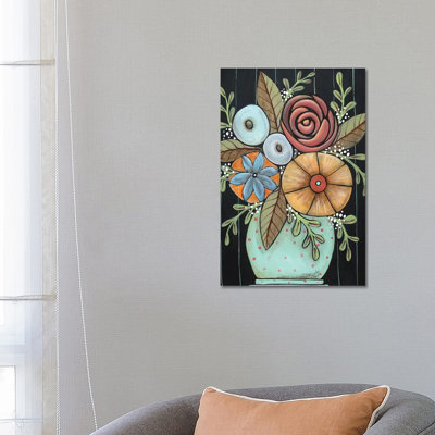 Prim floral par Karla Gerard - impression sur toile tendue