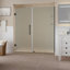 Porte de douche à charnière sans cadre 64 po x 72 po Belmore GS-38026623-105662400