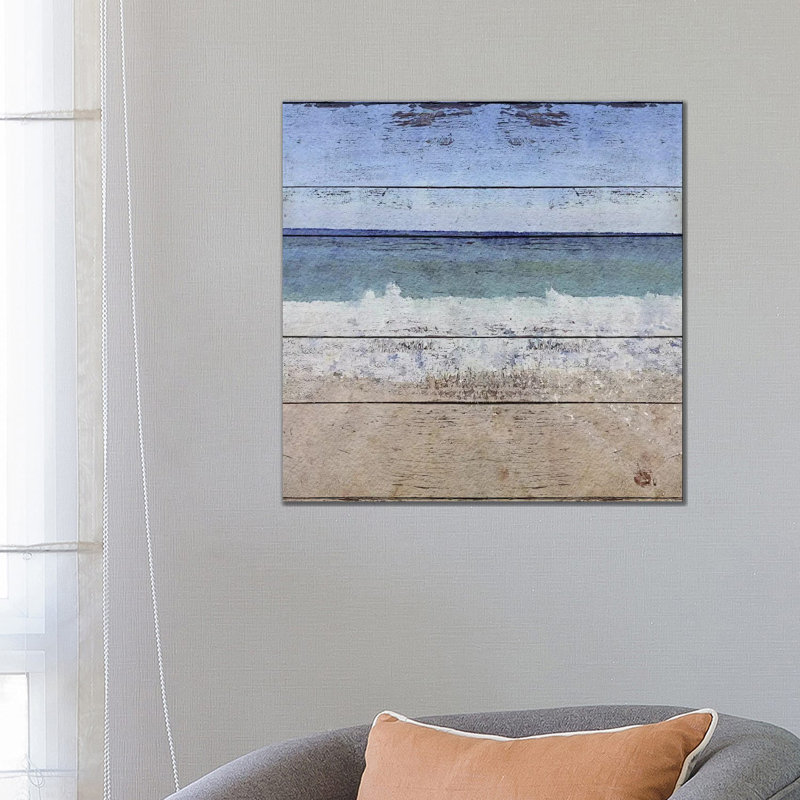 Seascape I by Irena Orlov - Wrapped Canvas Print, 66.04 cm H x 66.04 cm W x 3.175 cm D