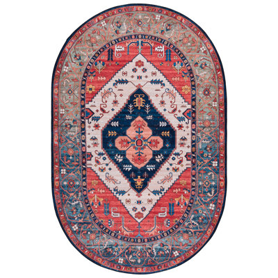 Pashen Performance Machine Washable Oriental Rug