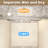 50-54 X 72 Inch Tempered Glass Double Sliding Shower Door With Explosion Proof Film, Aluminum Frame, And Stainless Steel Handle, Shower Door-123698883
