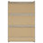 3-Tier Engineered Wood Shoe Cabinet-533685820