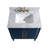 Ewen 31" W Single Bathroom Vanity with Carrara Marble Top-998937824-998937853-998937830