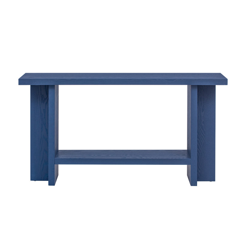 Console Table, Minimalist Entryway Table, Sofa Table, for Living Room, Hallway, Foyer, Navy Blue