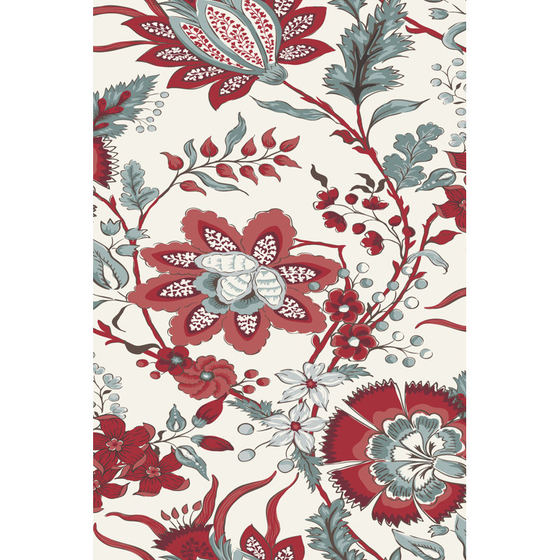 Adrienne Paisley I - Wrapped Canvas Print, 46cm H x 30cm W x 3.8cm D