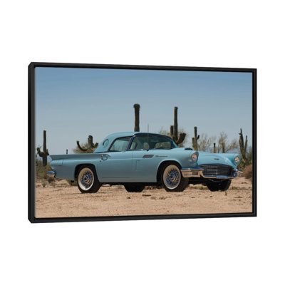 Lyall '1957 Ford Thunderbird' - Gallery Wrapped Canvas Print
