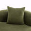 Causeuse incurvée à compression complète de 66,93 pouces d'épaisseur, tissu de velours en peluche, canapé compact sans assemblage pour petits espaces et appartements, capacité de 350 lb-130176729