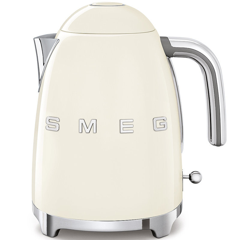 Smeg KLF03 50s Style Retro Kettle, Cream