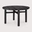 Quatro Outdoor Round Teak Coffee Table-1465277928