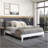 Queen Platform Bed - White