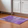 Tapis mauve Premium lavable à la machine