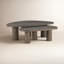 Zion Solid Wood Nesting Coffee Table-2014503654