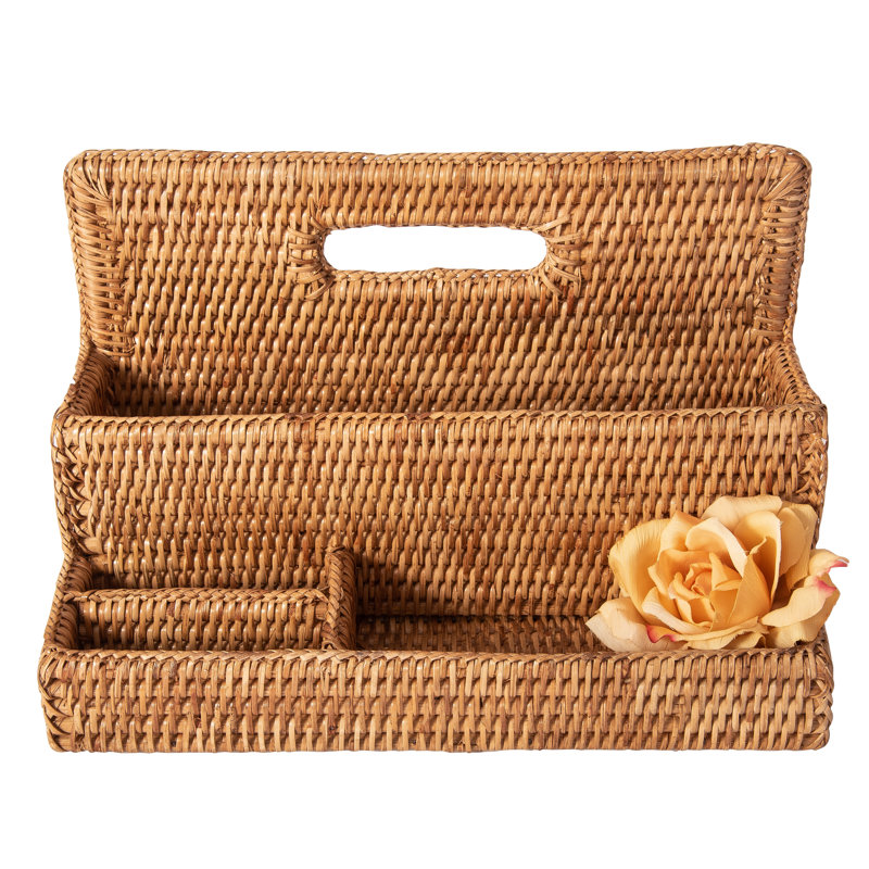 Trieur stationnaire Artifacts Rattan , Brun miel
