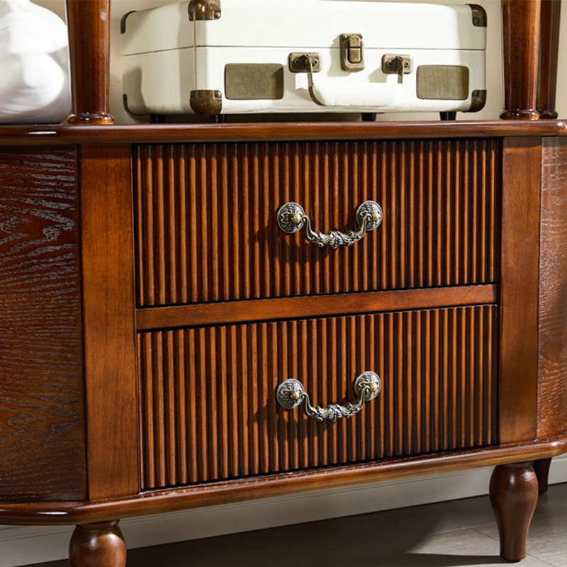 Console Retro Elegant, H 35,43 po x l 31,5 po x P 11,81 po