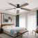 132cm Modern Dual-purpose Ceiling Fan Light with Remote Control