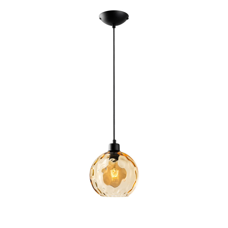 Sheen - Light Pendant, Black, Yellow