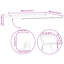 VidaXL Polyester Cover Retractable Patio Awning-125122278-125122304-125122306