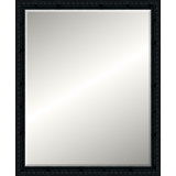 Glossy Black Gallery Mirror