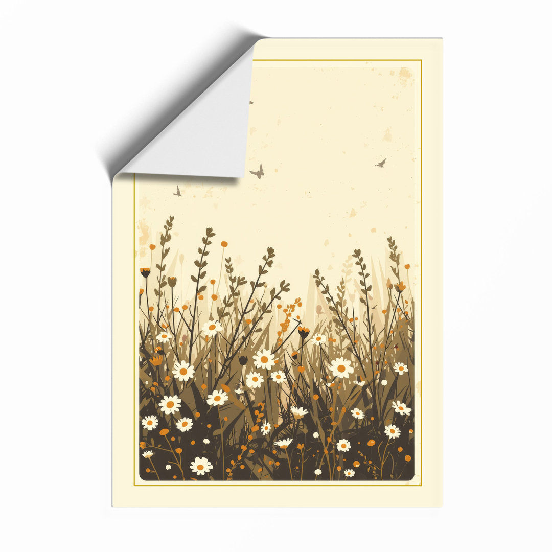 Meadow in Bloom Botanical - Framed Print