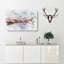 Lago Delle Baste Mountain In Italy - Wrapped Canvas-56656909