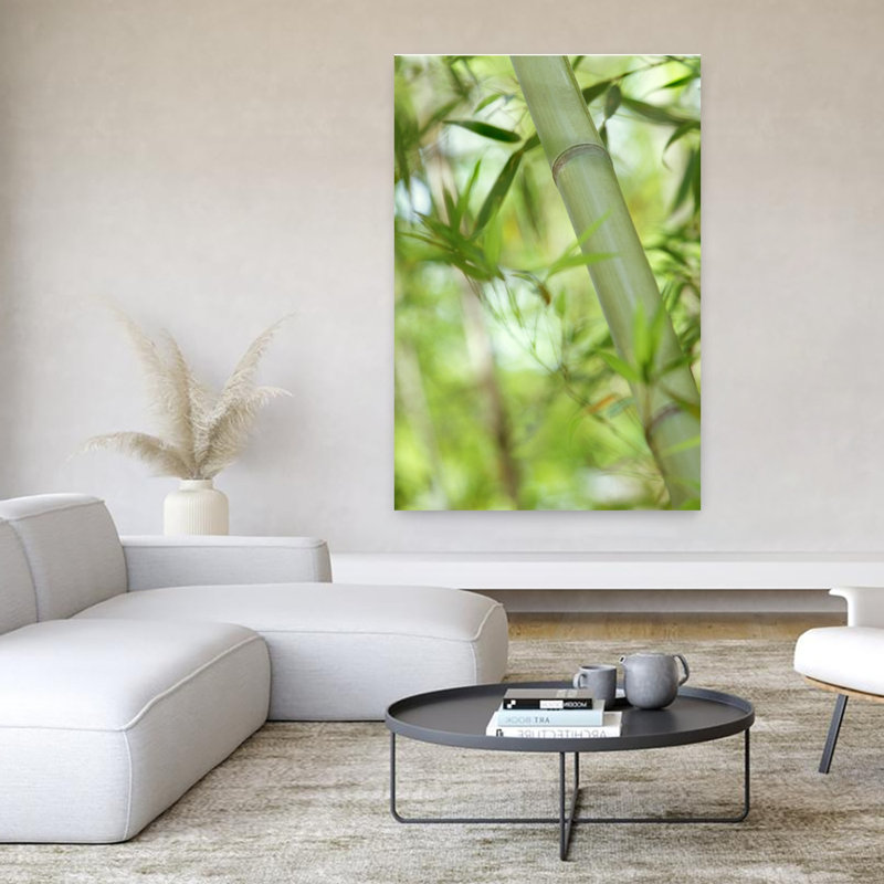 Bamboo III 1 Piece Wrapped Canvas Wall Art, 152.4 cm H x 101.6 cm W