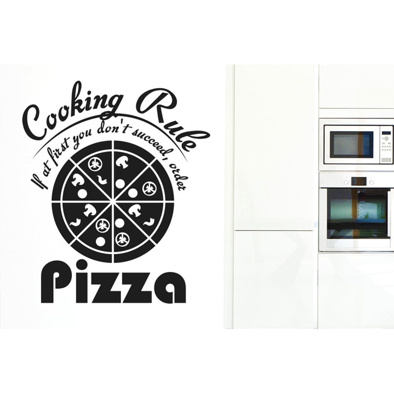 Food & Beverage Non-Wall Damaging Wall Decal