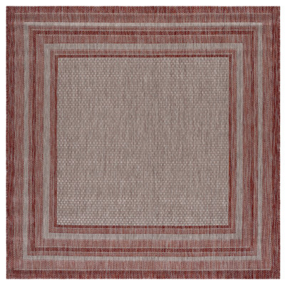 Courtyard Performance Striped Indoor Indoor/Outdoor Area Rug