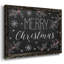 Tableau «Merry Christmas», toile tendue avec châssis rustique_47483-96288896-96288897