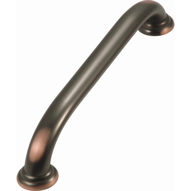Poignée Zephyr, 8", Bronze huilé, bronze