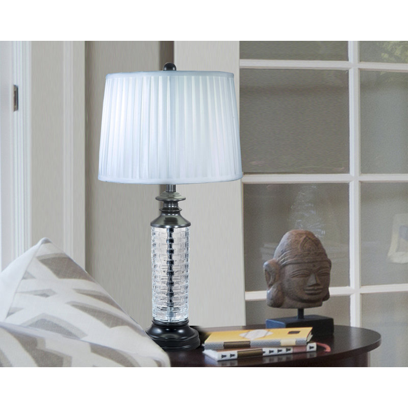 Lampe de table 24% en cristal de plomb overland