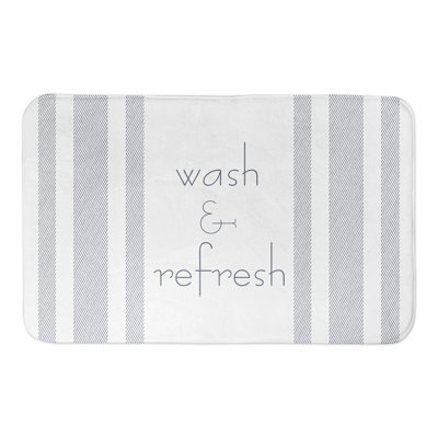 Wash and Refresh Bath Mat