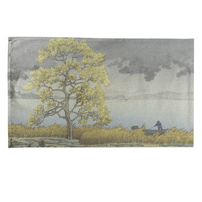 Serviette de thé sur le shore