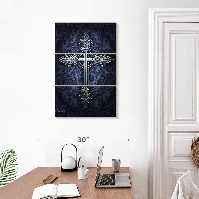 Kelan Gothic Cross, 32" H x 20" W