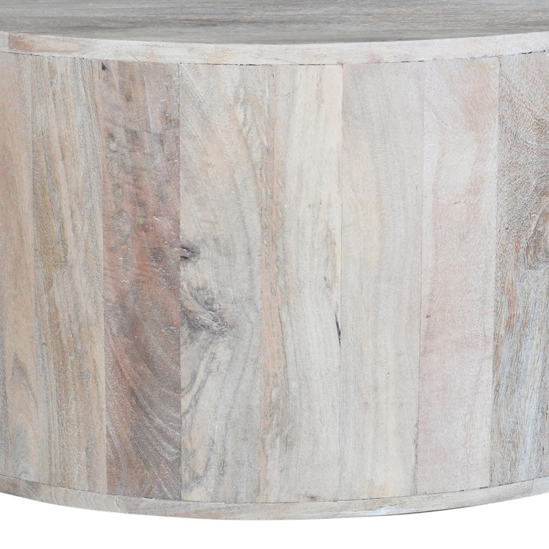 Table basse en bois massif Brittie