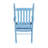 Wooden Porch Rocker Chair  Blue-625531424