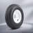 Trailer Tire Rim Assembly 4.80-8 with 5 Lug on 4.5 in PCD, 6 Ply Load Range C Trailer Tire on 8" White Rims, 2.8 in Center Bore, Max Load 760LBS 90PSI for Utility/Boat/Camper Trailers
