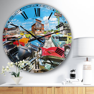 The Tri Five - Grande horloge murale moderne