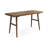 Nut-brown Rectangular Solid Wood Writing desk-613956644