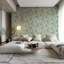 Flamingo - Caribbean Green Wallpaper