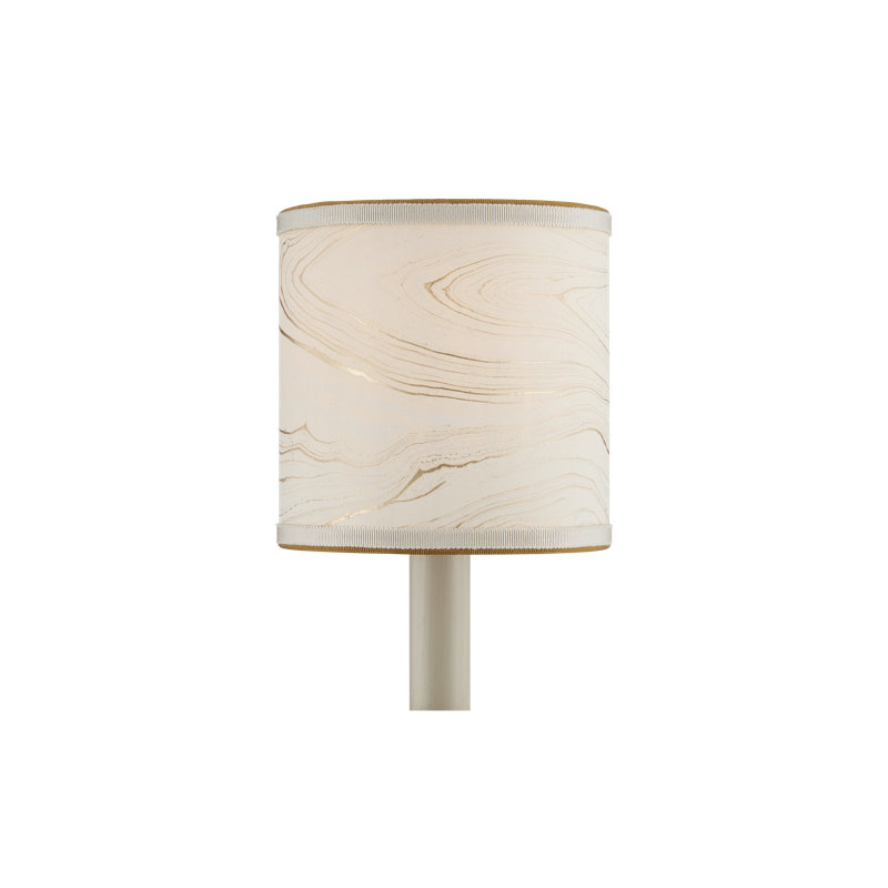 Marble Drum Candelabra Shade