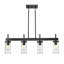 Luminaire suspendu linéaire à 4 lumières pour îlot de cuisine Bertelli-1966113514