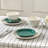 Stone Lain Ash 12-Piece Dinnerware Set Stoneware