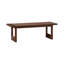 Textura Bench in Dark Brown