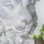 Pot de fleurs statue Gurley