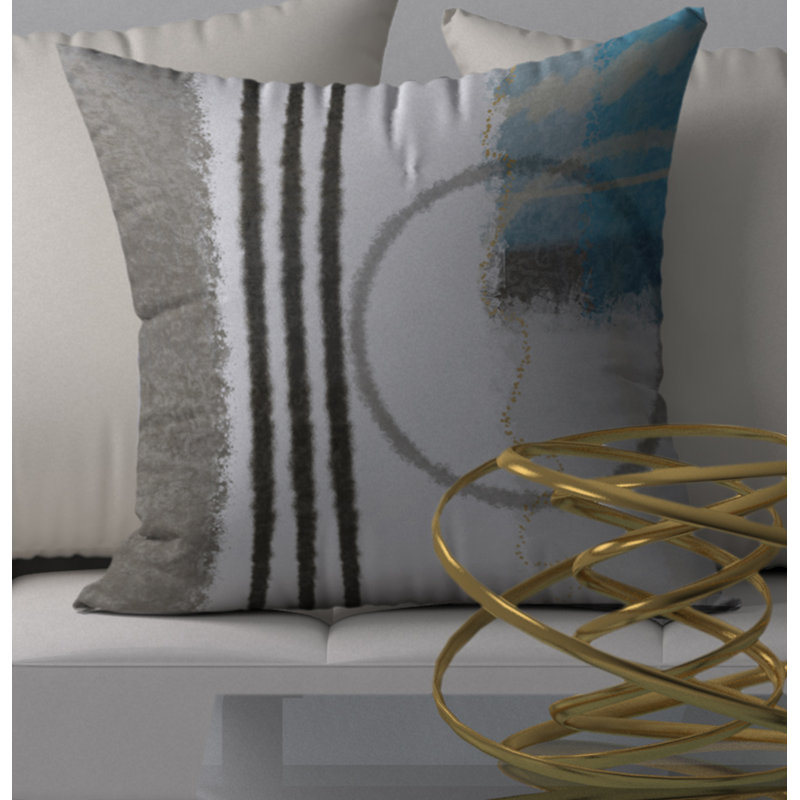 Reversible Throw Pillow, 20" x 20"