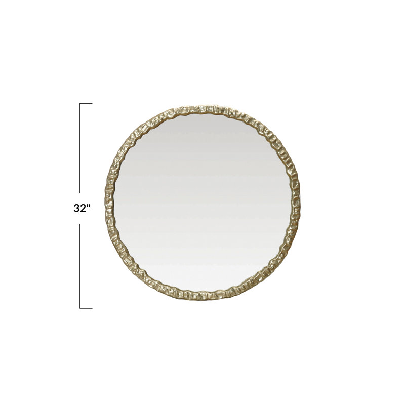 Miroir mural rond