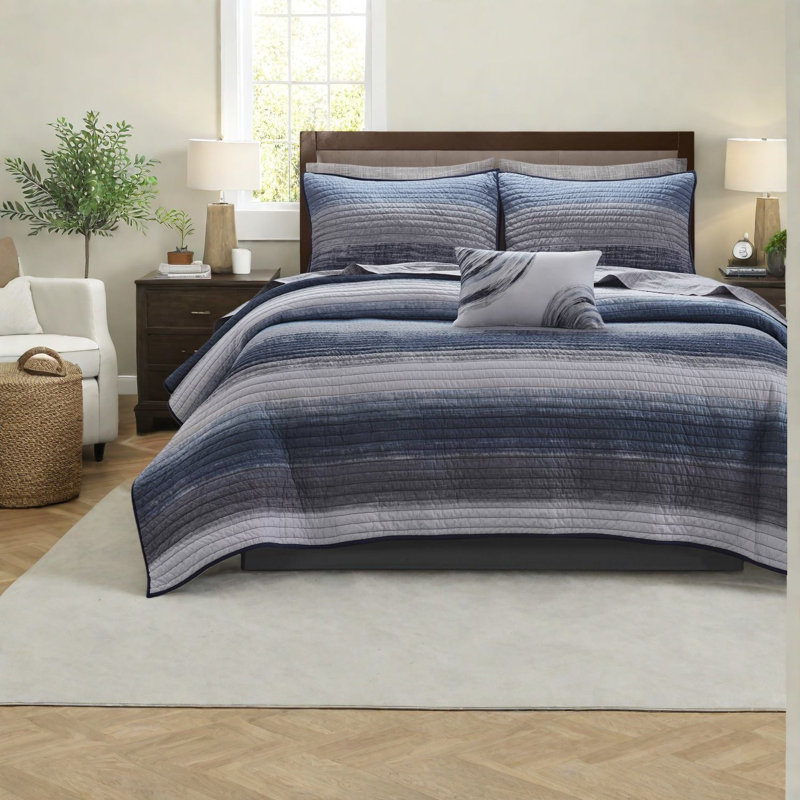 Luxurious 8-piece Bedding Sets, Cotton Microfiber, Nautical Style, Bedroom Enhancer