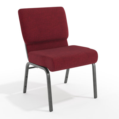 Bresnahan 21''W Stacking Church Chair