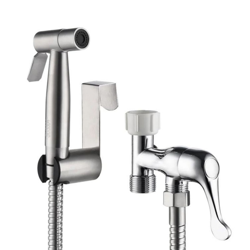 Siège de bidet allongé à la main, Argent
