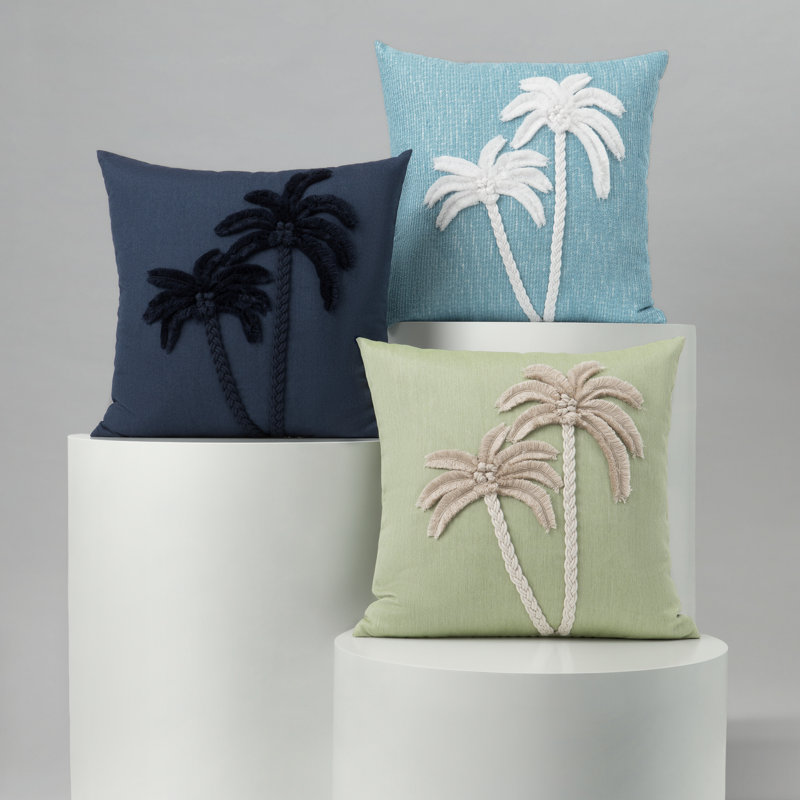 Escape Ocean Square Performance Pillow Cover & Insert